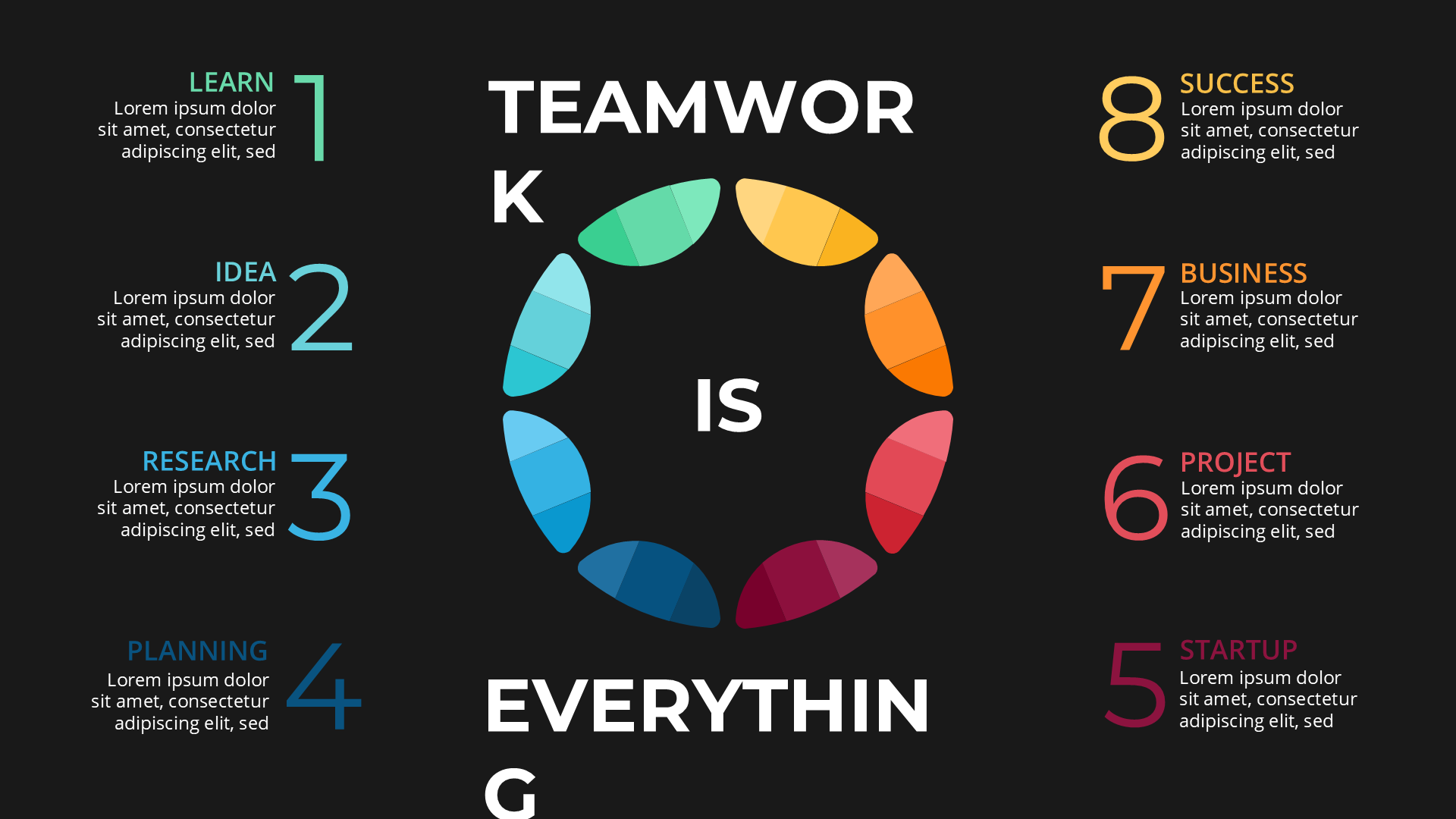Diagrams dark slide 6